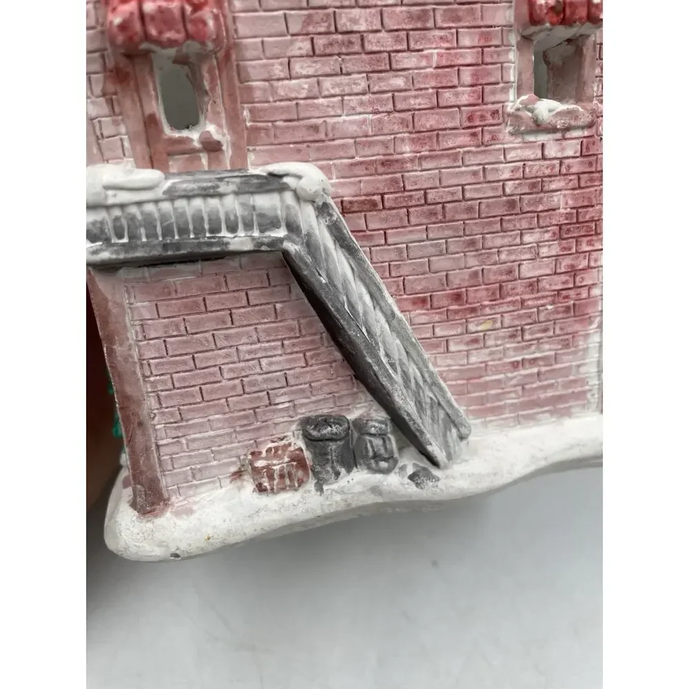 Vintage “Cafe” Christmas Village